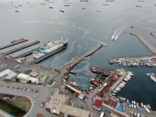 Zeytinburnu açıkları, gemi yoğunluğundan limana döndü