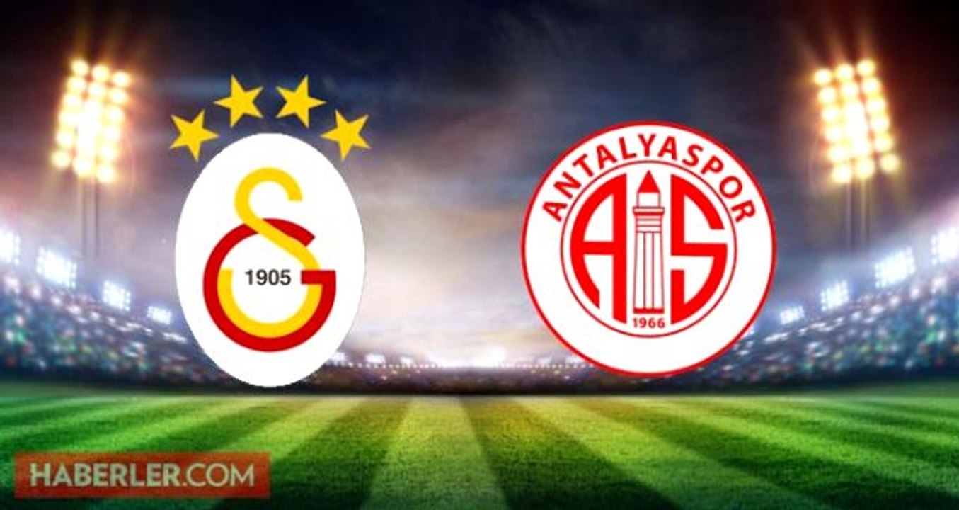 Galatasaray Antalyaspor maçı ne zaman, saat kaçta? Galatasaray Antalyaspor muhtemel 11 leri Galatasaray Antalyaspor maçı hangi kanalda, şifresiz mi?