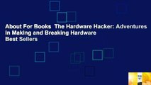 About For Books  The Hardware Hacker: Adventures in Making and Breaking Hardware  Best Sellers
