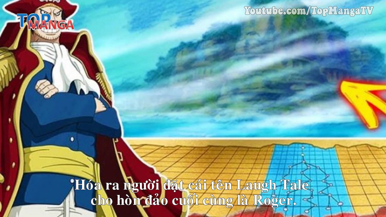 [Spoiler One Piece 967]. Roger phiêu lưu tới tận cùng thế giới, đặt tên hòn đảo Laugh Tale