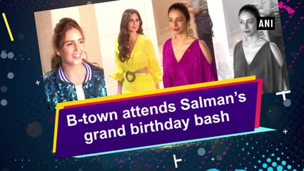 B-town attends Salman’s grand birthday bash