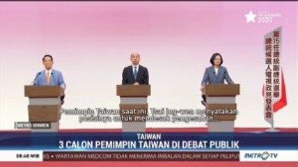 Debat Pemimpin Taiwan Jelang Pemilihan 2020