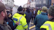 Supporters and activists clash during annual Boxing Day hunt