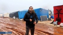 ظروف إنسانية صعبة يعاني منها النازحون شمال إدلب - هاشم العبدالله