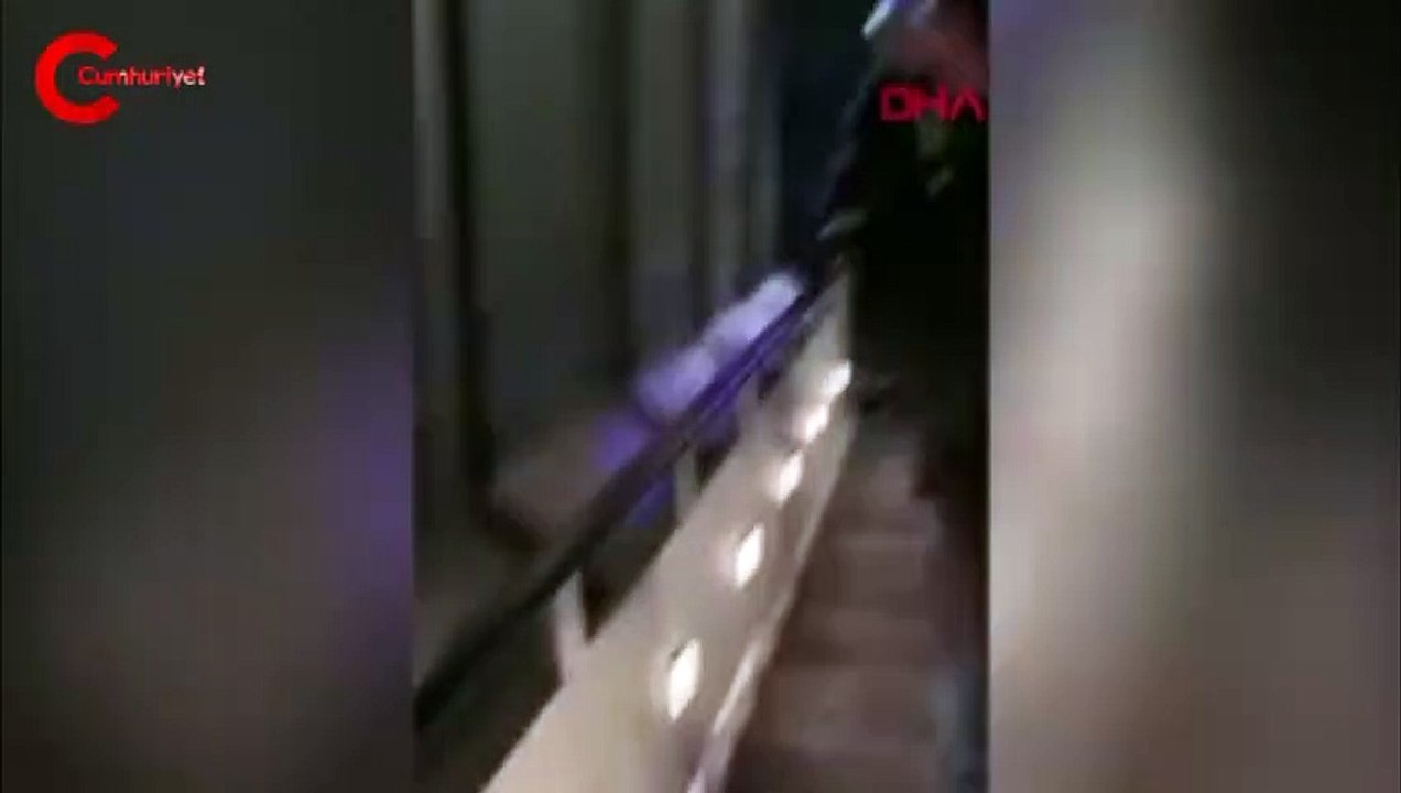 Kalkış için hazırlanan uçak pistten çıktı! O anları böyle kaydetti