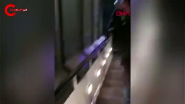 Kalkış için hazırlanan uçak pistten çıktı! O anları böyle kaydetti