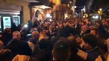 L’arrivo di Salvini a Crevalcore (Bologna) (23.12.19)