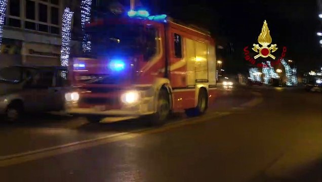 Rimini - Gli auguri di Natale dei Vigili del Fuoco (24.12.19)