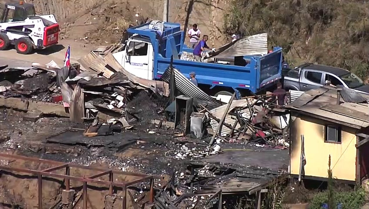 Feuer in Valparaíso in Chile wurden offenbar gezielt gelegt