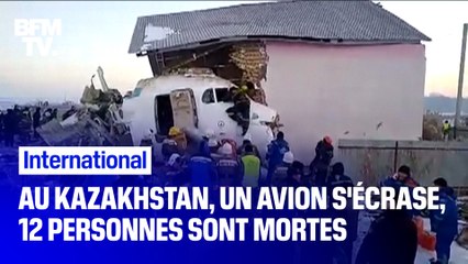Kazakhstan: un avion de ligne s’écrase, 12 personnes sont mortes