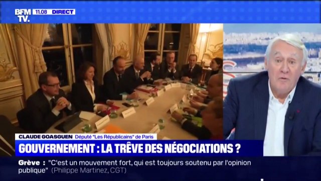 Selon Claude Goasguen (LR), le gouvernement va être obligé de céder sur l'âge pivot de la réforme des retraites