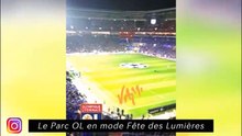 Le Parc OL en mode Fête des Lumières