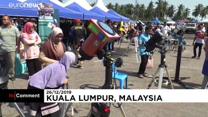 Une éclipse "cercle de feu" en Asie : un spectacle grandiose !