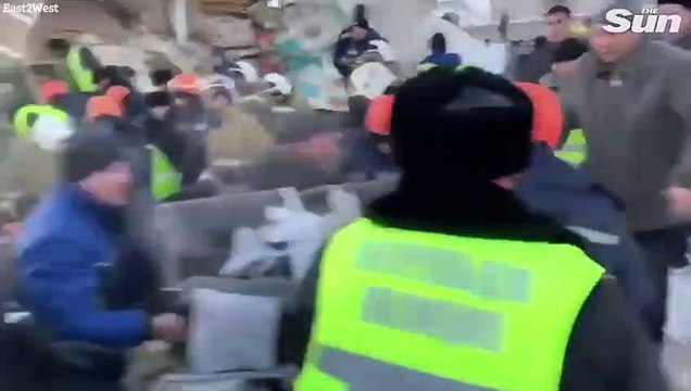 Kazakhstan Bek Air plane crashes carrying almost 100 people killing at least a dozen people