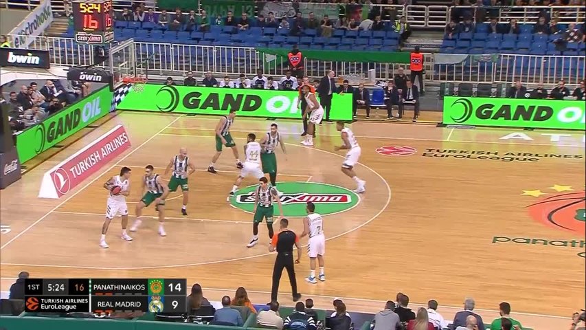 Tavares and ball sharing boosted Real over Panathinaikos - video Dailymotion
