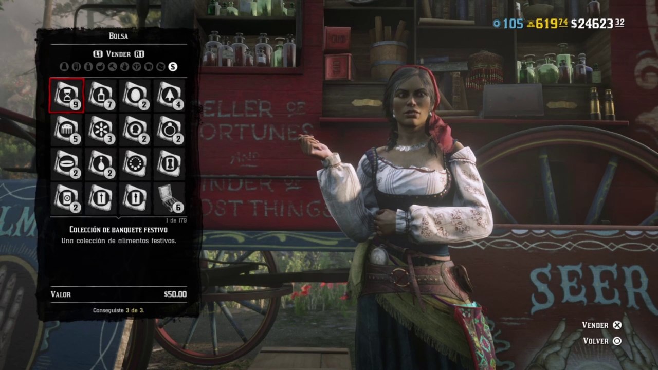 Red Dead Redemption 2 Online Localización de Objetos Colección De Banquete Festivo (Nuevas Ubicaciones de la colección)