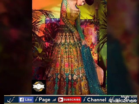 Most beautiful and stylish bridal/party wear dresses♥New(2020)