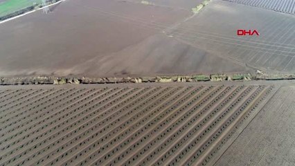 Adana'da tarım arazileri su altında