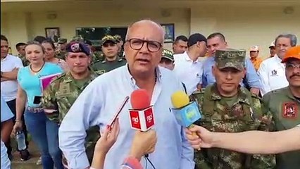 Desbordamiento de río deja ocho desaparecidos en el centro de Colombia