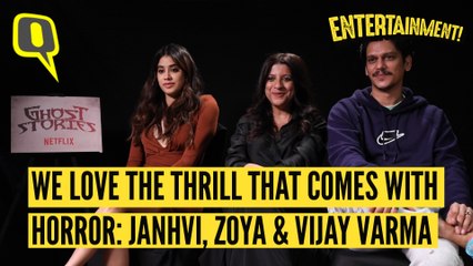 Horror Films Are Like Being on a Roller Coaster: Janhvi Kapoor