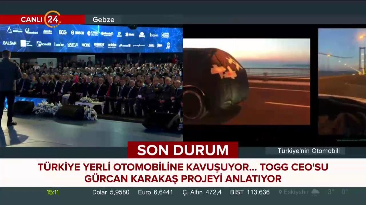 TOGG CEO'su Gürcan Karakaş projeyi anlatıyor