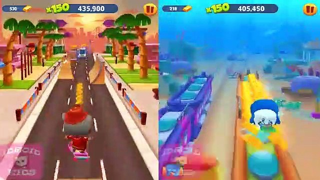 RUN- RUN- RUN- TALKING TOM GOLD RUN NEW UNDERSEA SIDEWORLD FIREMAN TOM VS GENIE ANGELA