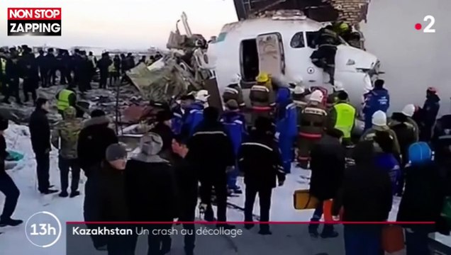 Kazakhstan : Un avion de ligne s’écrase après le décollage (Vidéo)