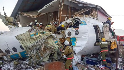 At least 12 killed, more than 60 hurt in Kazakhstan aeroplane crash