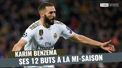 LaLiga : Les 12 buts de Benzema sur la phase aller