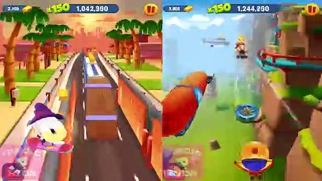 RUN- RUN- RUN- TALKING TOM GOLD RUN NEW UNDERSEA SIDEWORLD WITCH ANGELA VS FIREMAN TOM