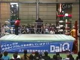 Great Sasuke vs. Gedo - Michinoku Pro - 23.06.2001