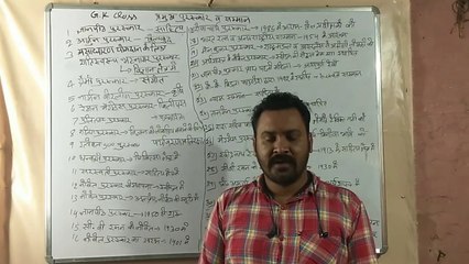 Gk Class Awards in India