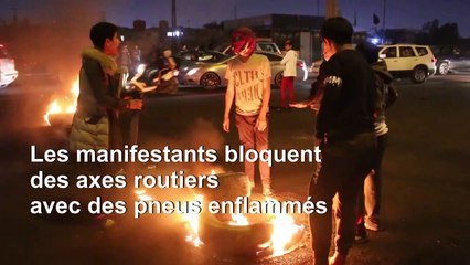 Irak: des manifestants bloquent des routes à Bassora