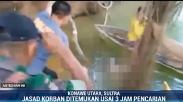 Seorang Warga Konawe Utara Tewas Diterkam Buaya