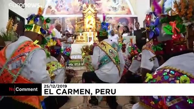 Au Pérou, des descendants d'esclaves dansent Jésus