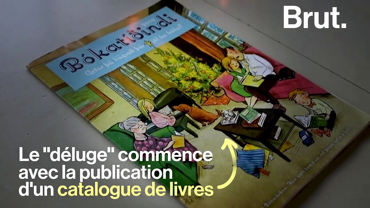 Le soir de Noël en Islande, on lit plein de livres