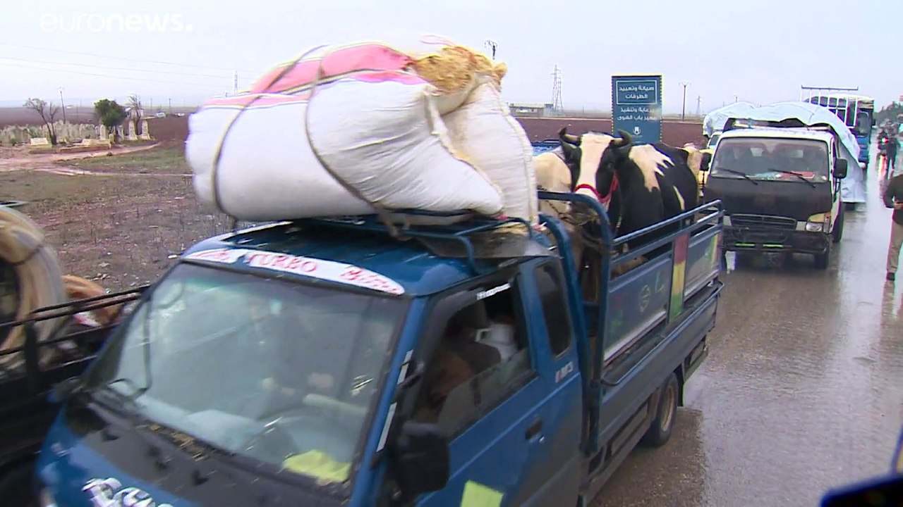 Krieg in Syrien: Hunderttausende Menschen verlieren Heimat