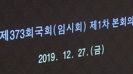 선거법 본회의 통과...연동형 비례 첫 도입 / YTN