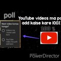 YouTube videos ma poll kaise add kare/how to add poll in YouTube videos