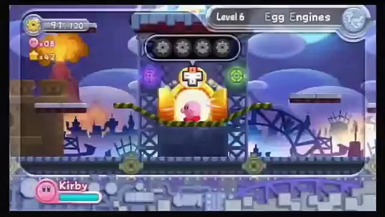 Kirby's Return to Dream Land (Wii) -- 100% Walkthrough Level 6-3 --