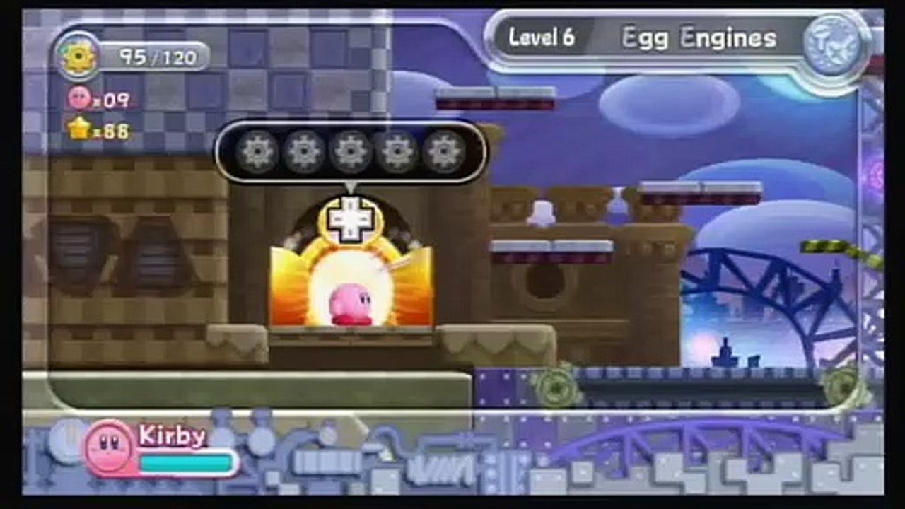 Kirby's Return to Dream Land (Wii) -- 100% Walkthrough Level 6-4 --