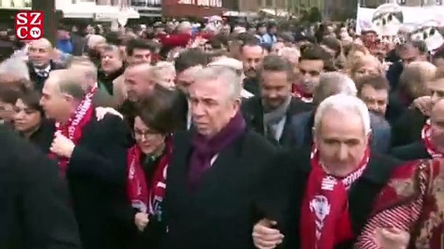 Ankaralılar Atatürk'ün Ankara’ya gelişini coşkuyla kutladı