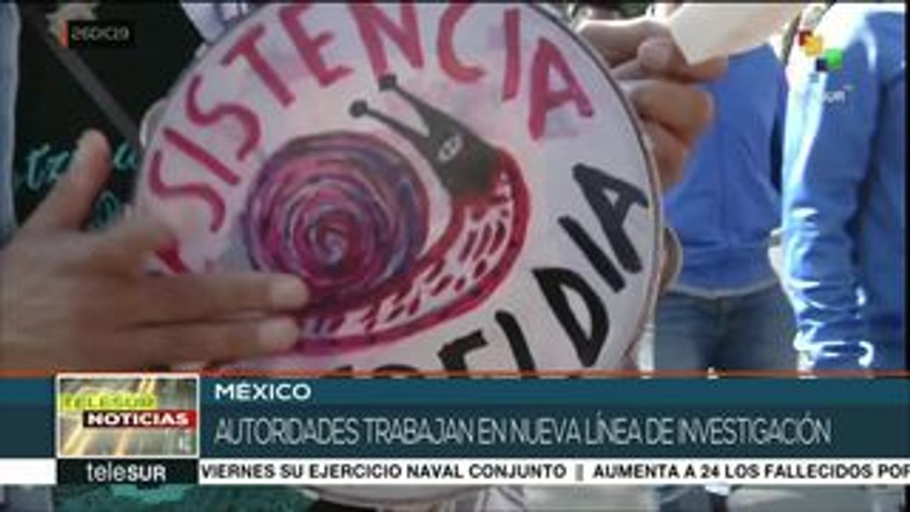 México: familiares de los 43 marchan tras 63 meses desaparecidos