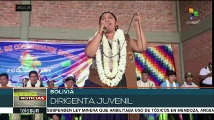 Bolivia: Juventudes del MAS expresan apoyo al presidente Evo Morales