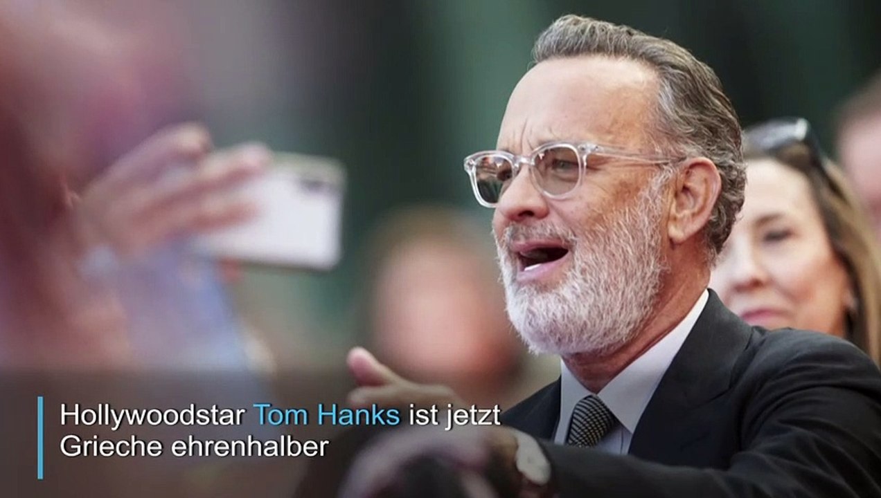 Tom Hanks wird zum Ehren-Griechen