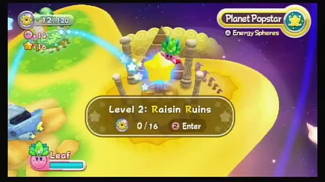 Kirby's Return to Dream Land (Wii) 100% Walkthrough Level 2-1