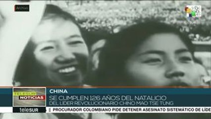 China celebra 126 años del natalicio del líder Mao Tse Tung