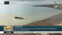 Turquía: mueren siete migrantes en naufragio en lago Van