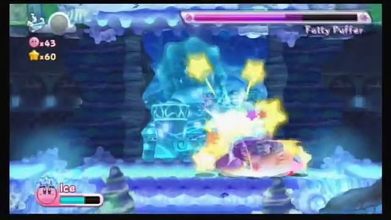 Kirby's Return to Dream Land (Wii) -- 100% Walkthrough Level 3-5 -- Boss