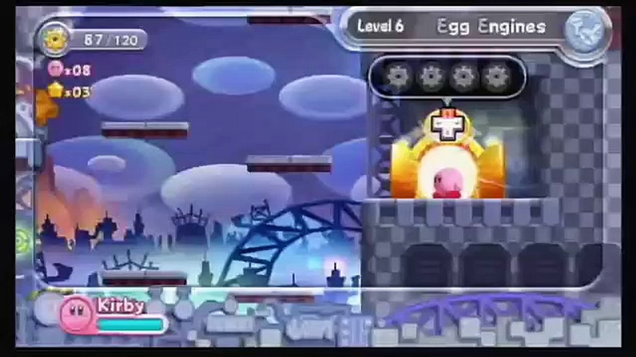 Kirby's Return to Dream Land (Wii) -- 100% Walkthrough Level 6-2 --